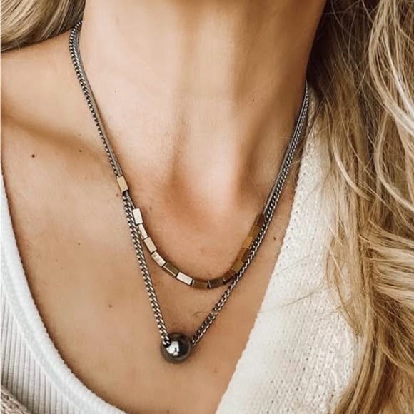 Park Lane Roman Necklace! BNIB!! Retired!!! 2-in-1! Mixed Metals!!! - Picture 11 of 12